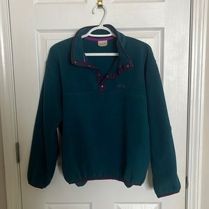 Vintage LL Bean Fleece Pullover